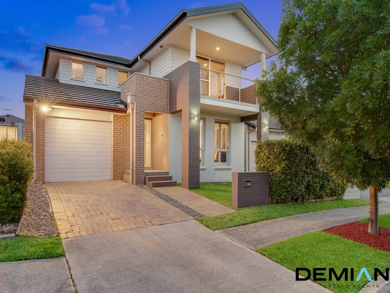 Immaculately well-kept Eden Brae family home features high-end modern appointments throughout