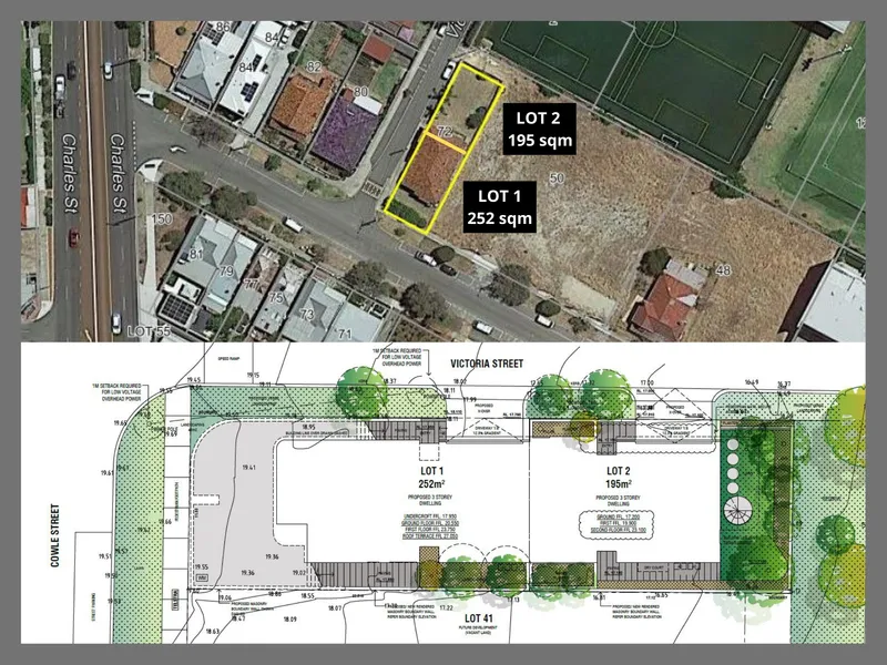 2 PRIME LOTS WITH DA APPROVAL – UNIQUE OPPORTUNITY