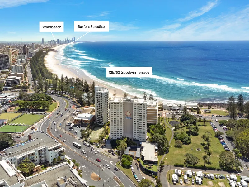 Prime Goodwin Terrace address & spectacular ocean views