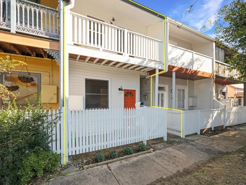 Superbly Located Terrace with Fresh Updates