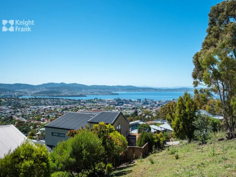 Stunning 180 degree water and city views