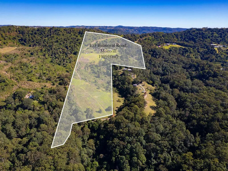 JUST under 50 acres WITH Unrivalled views!