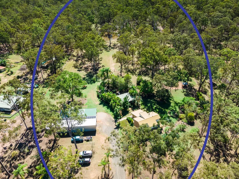 10 Acres Of Bliss With Massive Shed And Man Cave