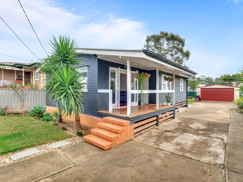 Not Just a house! Renovated with a huge shed on 607sqm block 