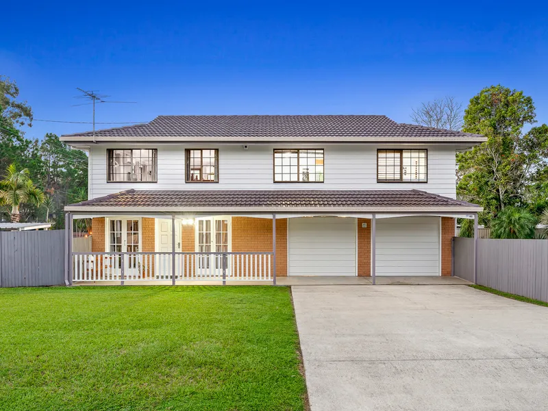 Family home on a spacious corner block