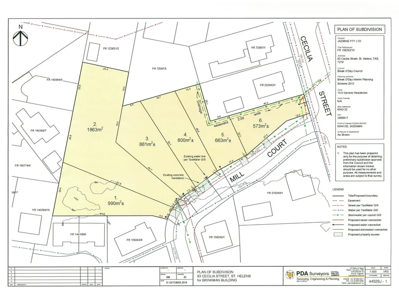 Land with House Plans
