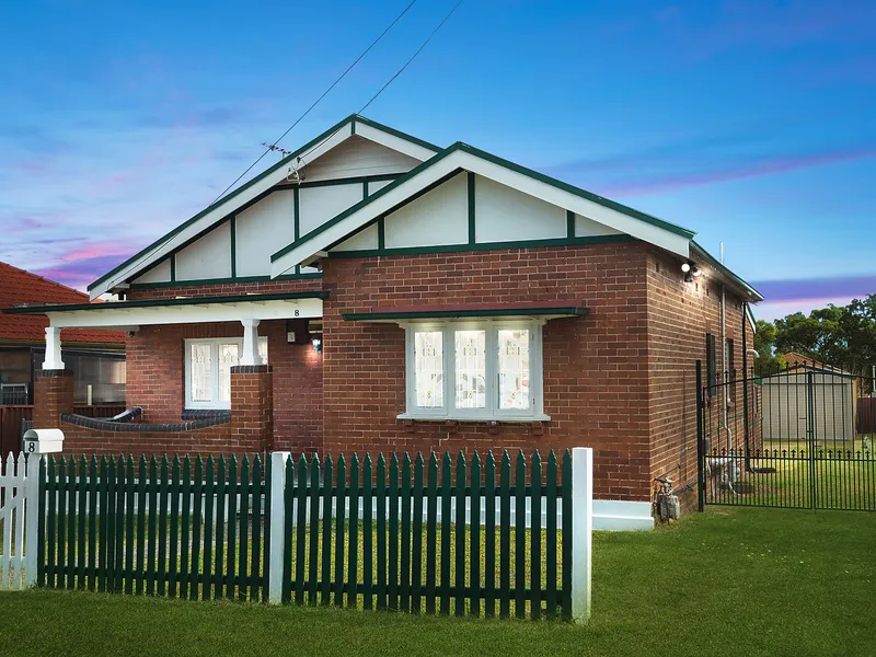 Comfortable brick home on prime redevelopment site