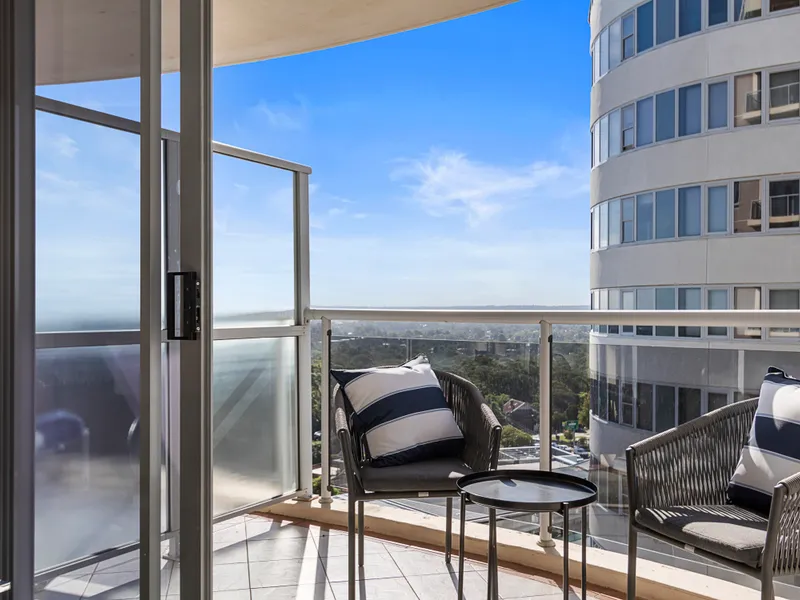 Sun-filled resort living in prime Chatswood locale
