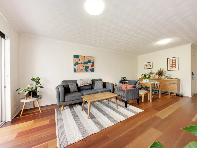 Oversized Two Bedroom Apartment with Wraparound Garden in Sought-After Complex