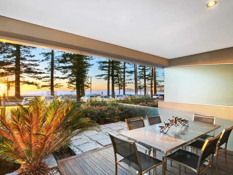 Premium beachfront with ocean views