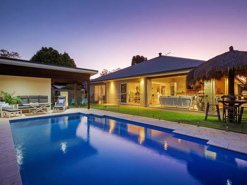 Contemporary oasis in supreme location