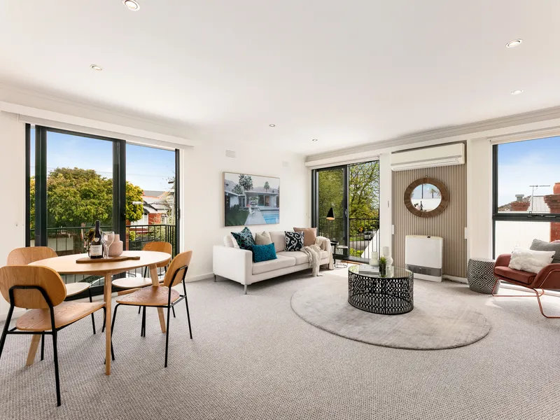 Recently updated gem with secure garage and enormous storage.