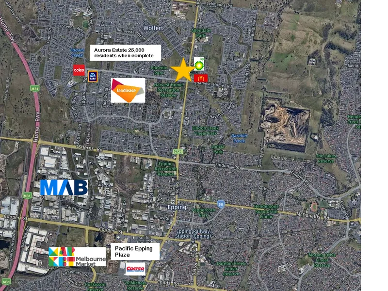 Prime corner development site - 5,000m2