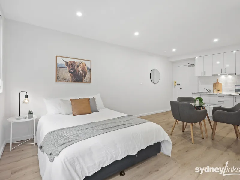 RENOVATED QUALITY - STYLE - SPACE Studio with aircon
