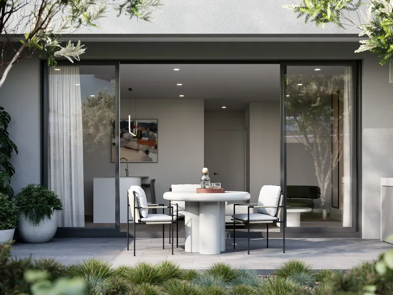 North Facing Garden Residence