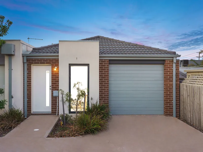 Great single level two bedroom home