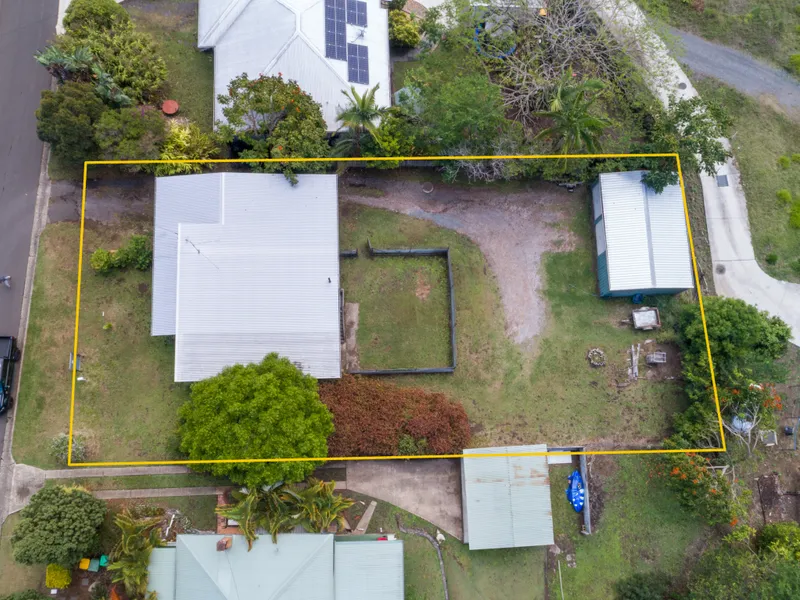 Ideal location with huge shed