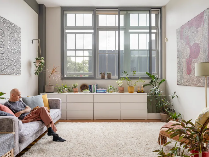 Striking warehouse conversion in iconic 'Globe Mills'