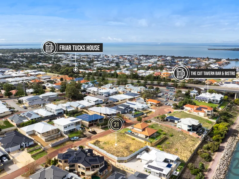 WHERE THE OCEAN MEETS THE ESTUARY - DREAM BLOCK AWAITS