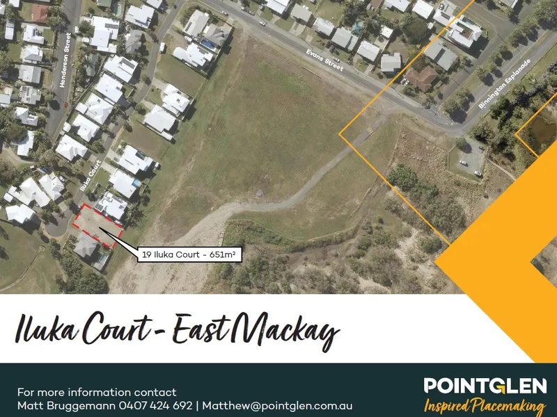 Flat allotment in sought after cul-de-sac within meters to the beach! 