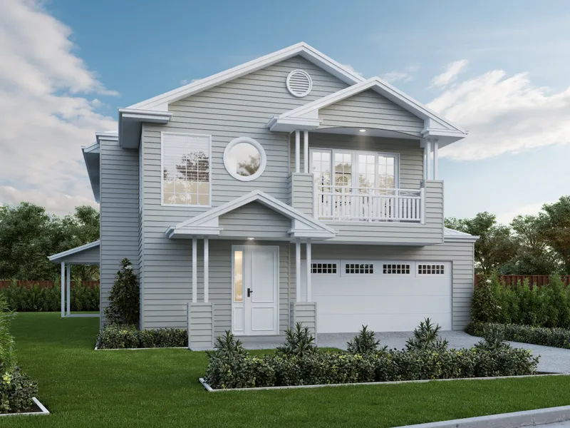 New 2 story home backing on to bush land at Upper Kedron