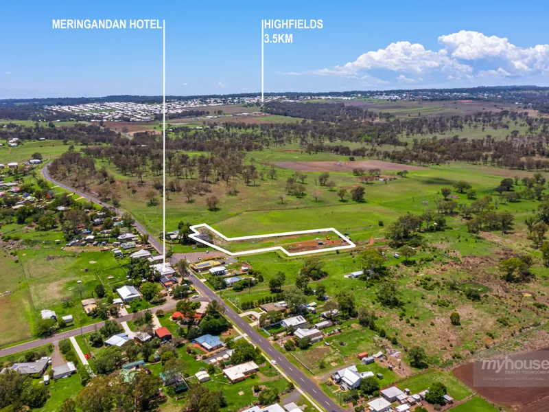7,937m2 of Vacant of Land in the Heart of Meringandan