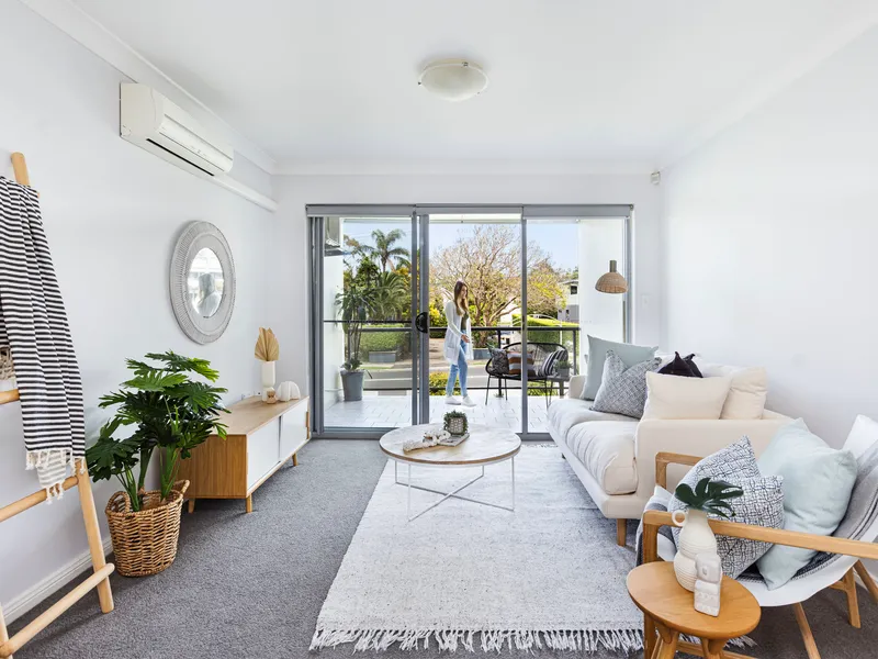 Spacious apartment filled with natural light