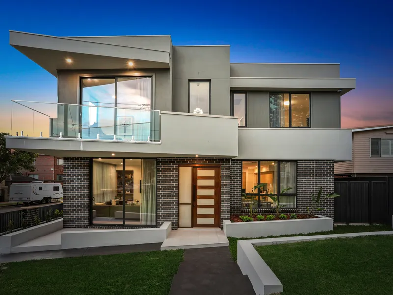 Sophisticated family haven awaits its first owners