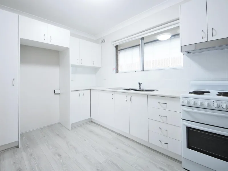 RENOVATED TWO BEDROOM APARTMENT WITH LUG AT REAR OF BUILDING