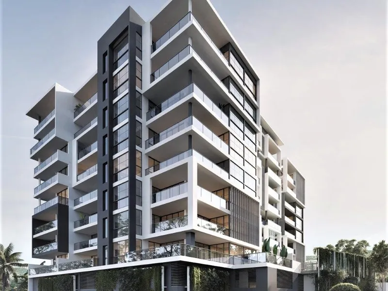 Spacious open plan living in a boutique development
