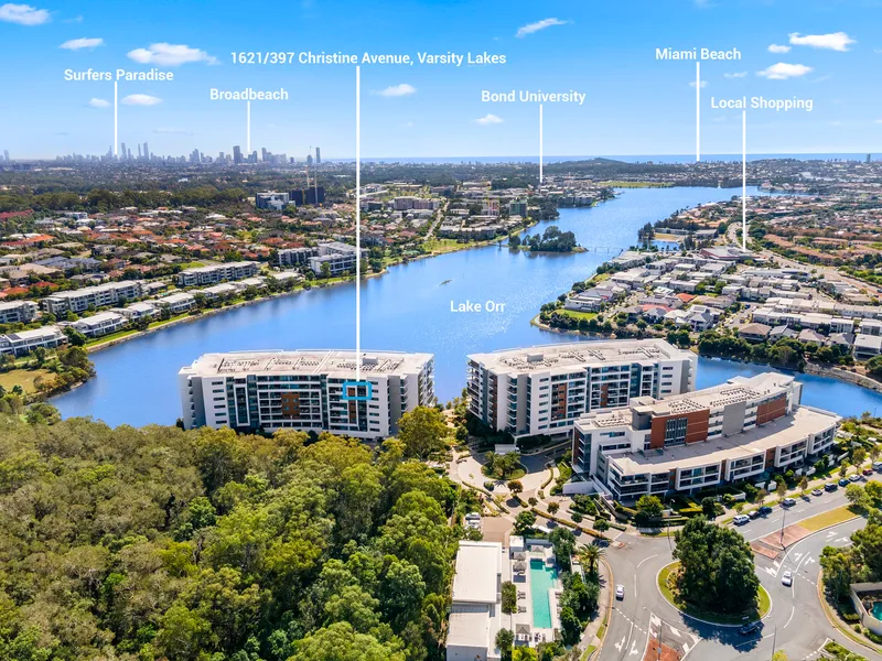 An inner-city style apartment on the banks of Lake Orr
