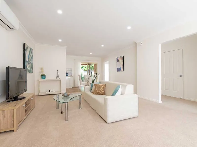 Rarely available 3 bedroom double garage in the ideal location