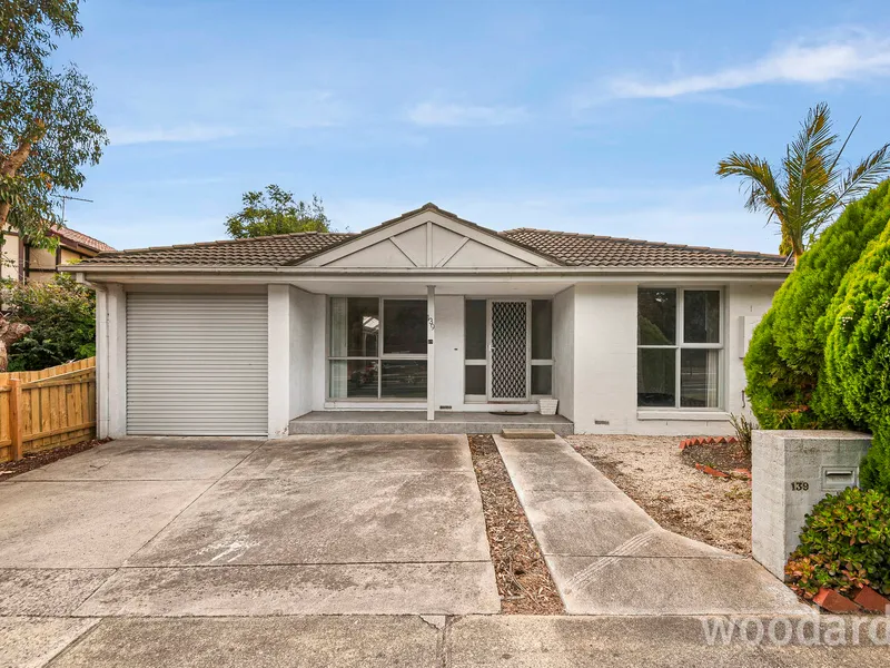 Single level living perfection with its own title.