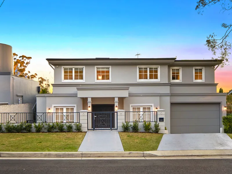 Luxurious Architect-Designed Family Home with City and Chatswood Views