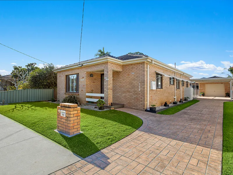 Modernized 3 bedroom, brick veneer home in the tightly held Village district.