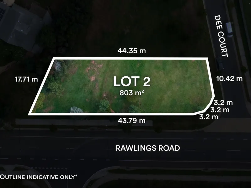 Vacant Land for Dual Key/Duplex or Family Home (803m2)
