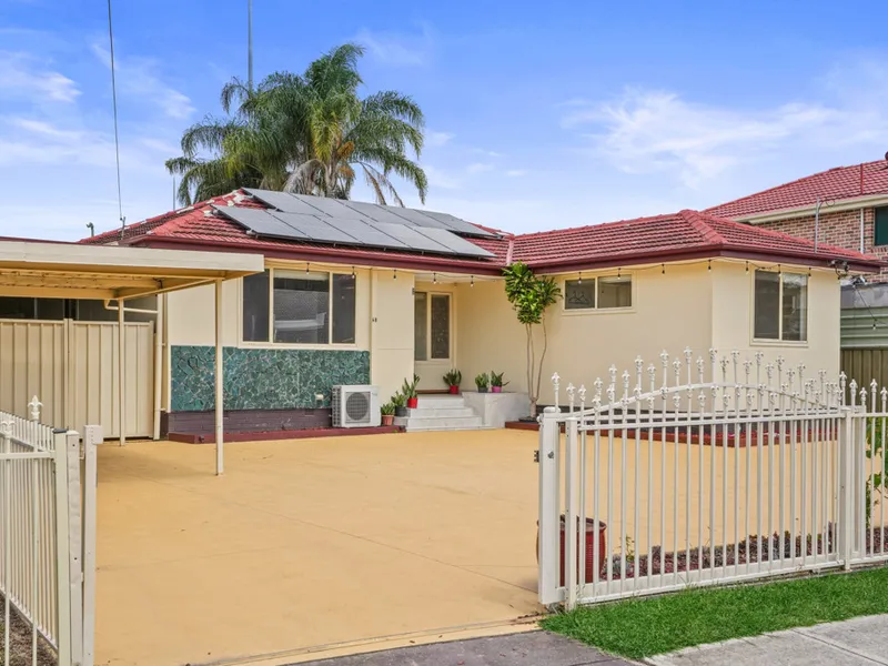 Recently renovated single level home in family-friendly locale