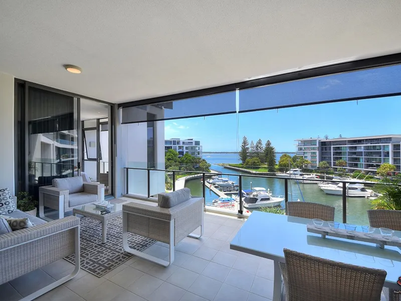 Stunning Views from Large Balcony in Allisee