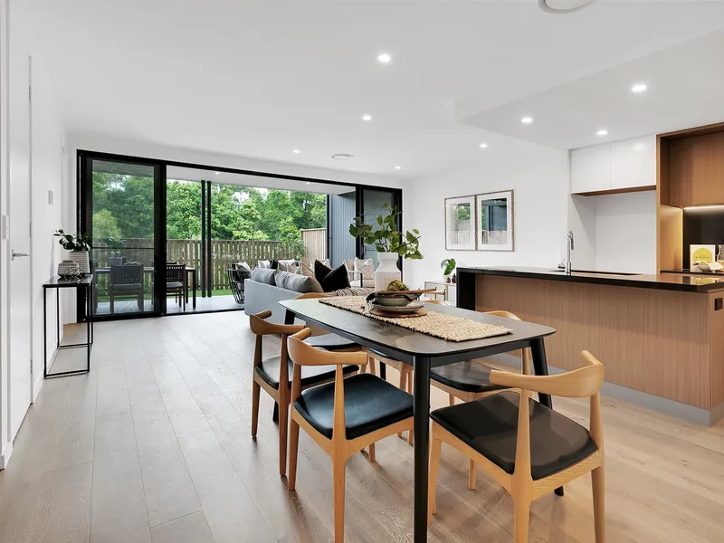 Private and natural outlook from this fabulous townhome backing onto reserve