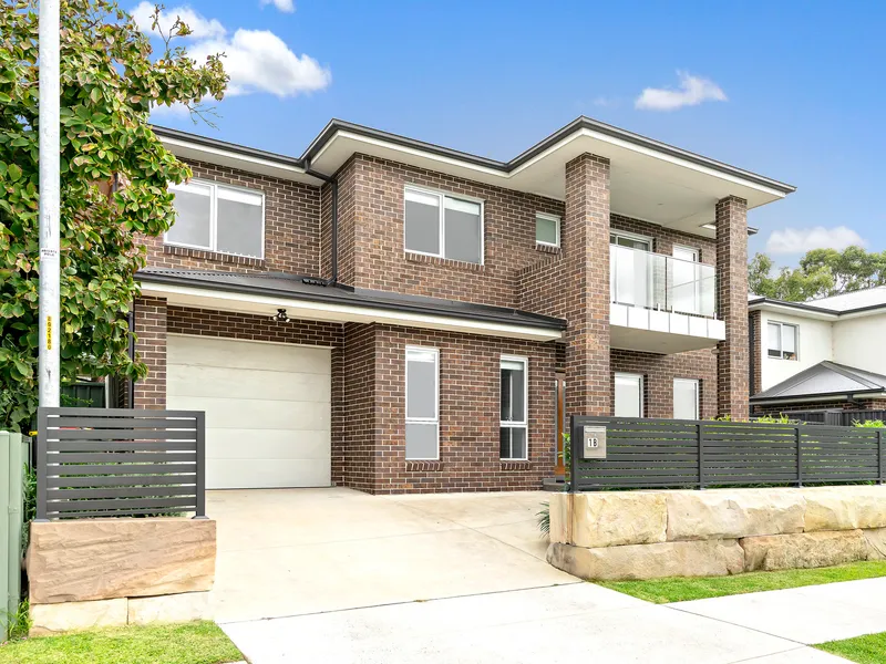 2 year old large family home