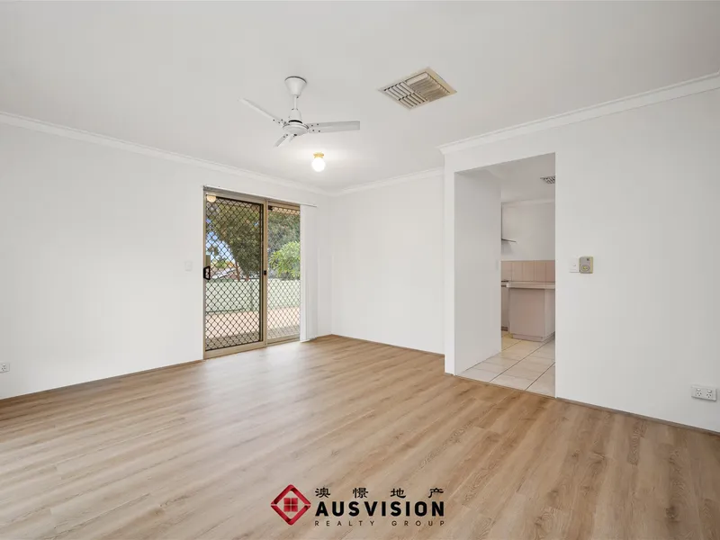 Charming 3-Bedroom Villa Near Curtin University and Westfield Carousel