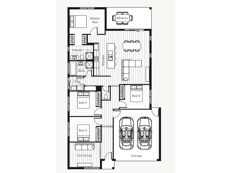 Neat New Large Modern Home Close to Shops & Casey Fields!