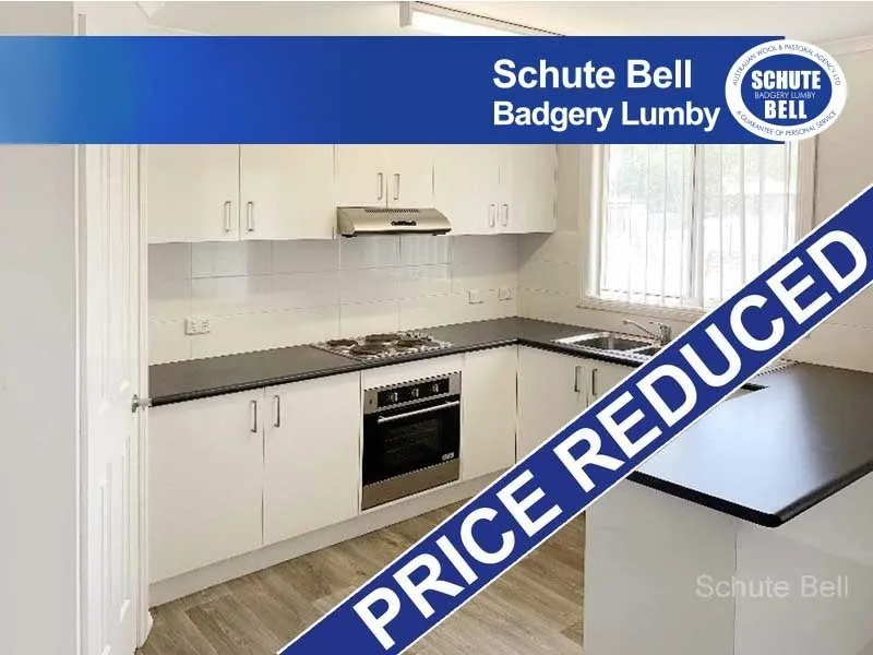 Modern three bedroom home