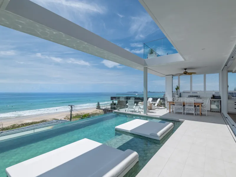 North-East Architectural Triumph with 20m* Frontage overlooking Beach