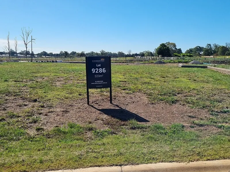 Registered Land available in the national award-winning subdivision 'Catherine Park Estate’