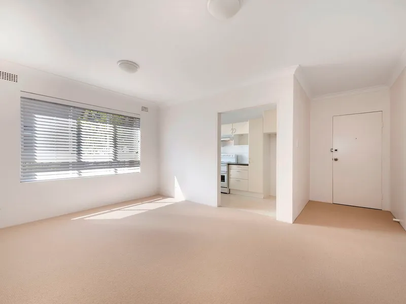 Conveniently located one bedroom apartment