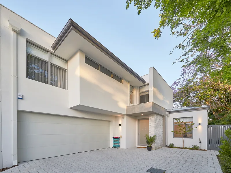 Brand new contemporary home with easy care