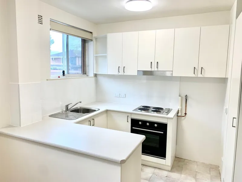 Renovated two bedroom ground floor unit