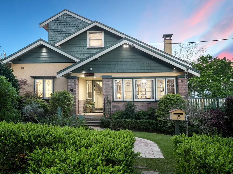 Beautiful c1919 family home of space and character