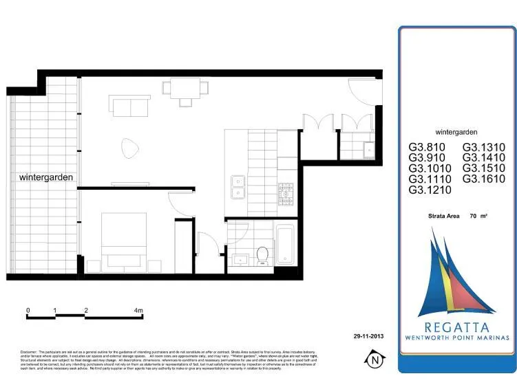 REGATTA 1 bedroom 1 bathroom 1 car space for RENT! Available NOW!